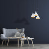 Oyo Lampada Damla Trio Asimetric Bianco