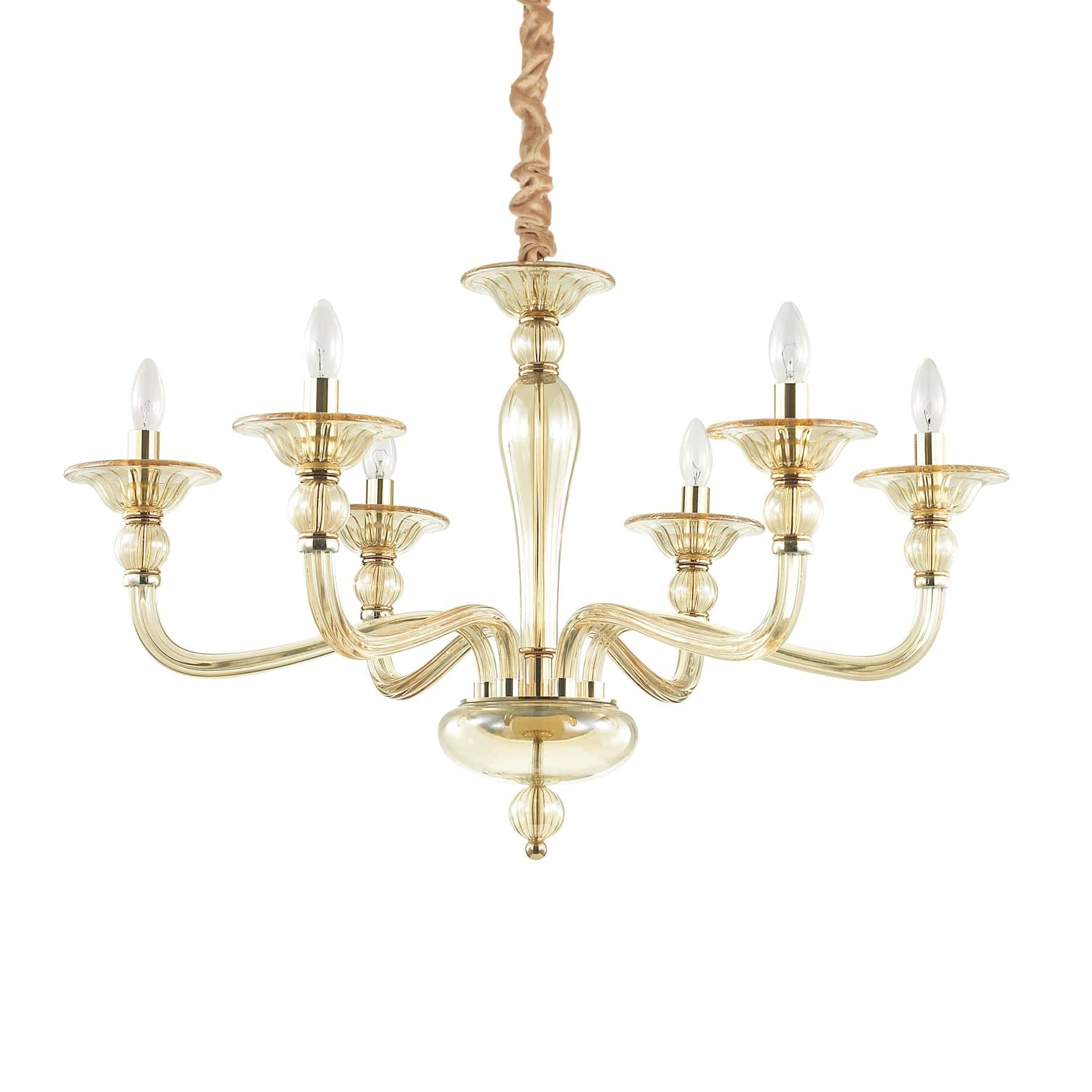 IdealLux Lampada Danieli SP6 Ambra