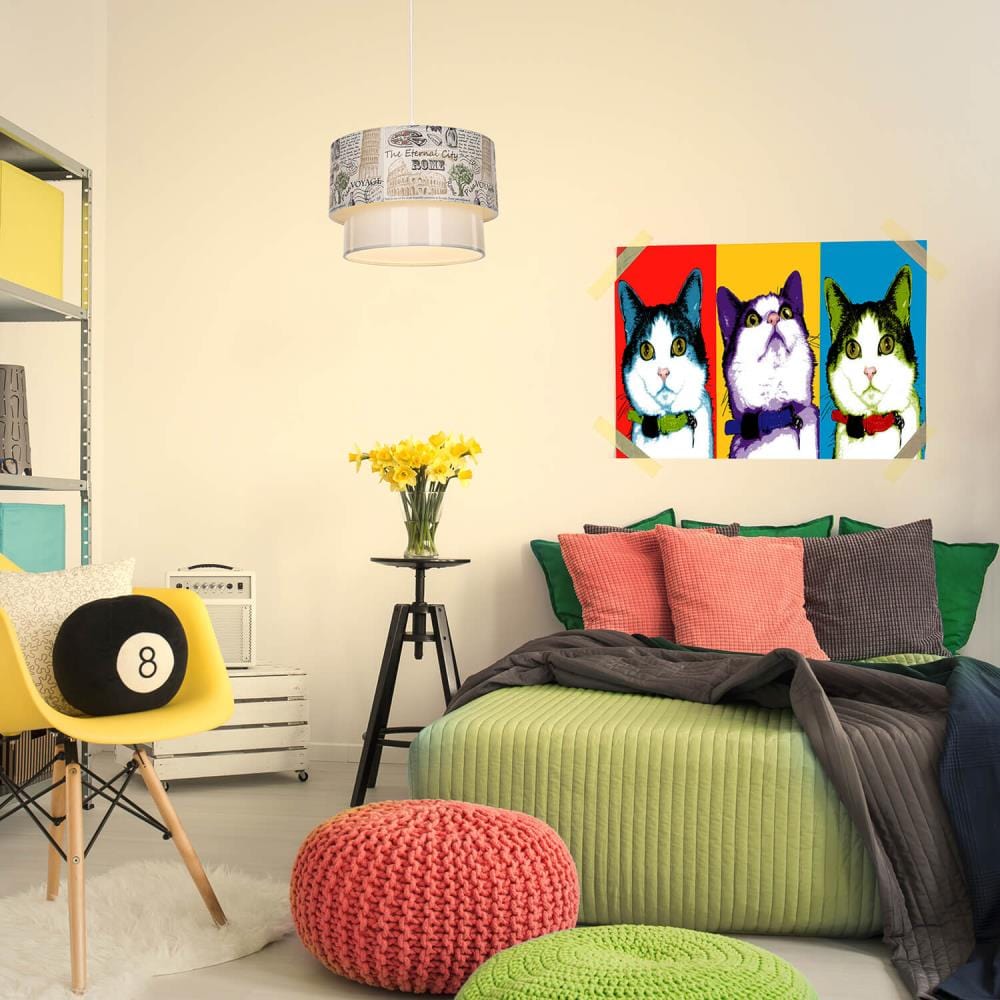 Oyo Lampada Dekor Bianco