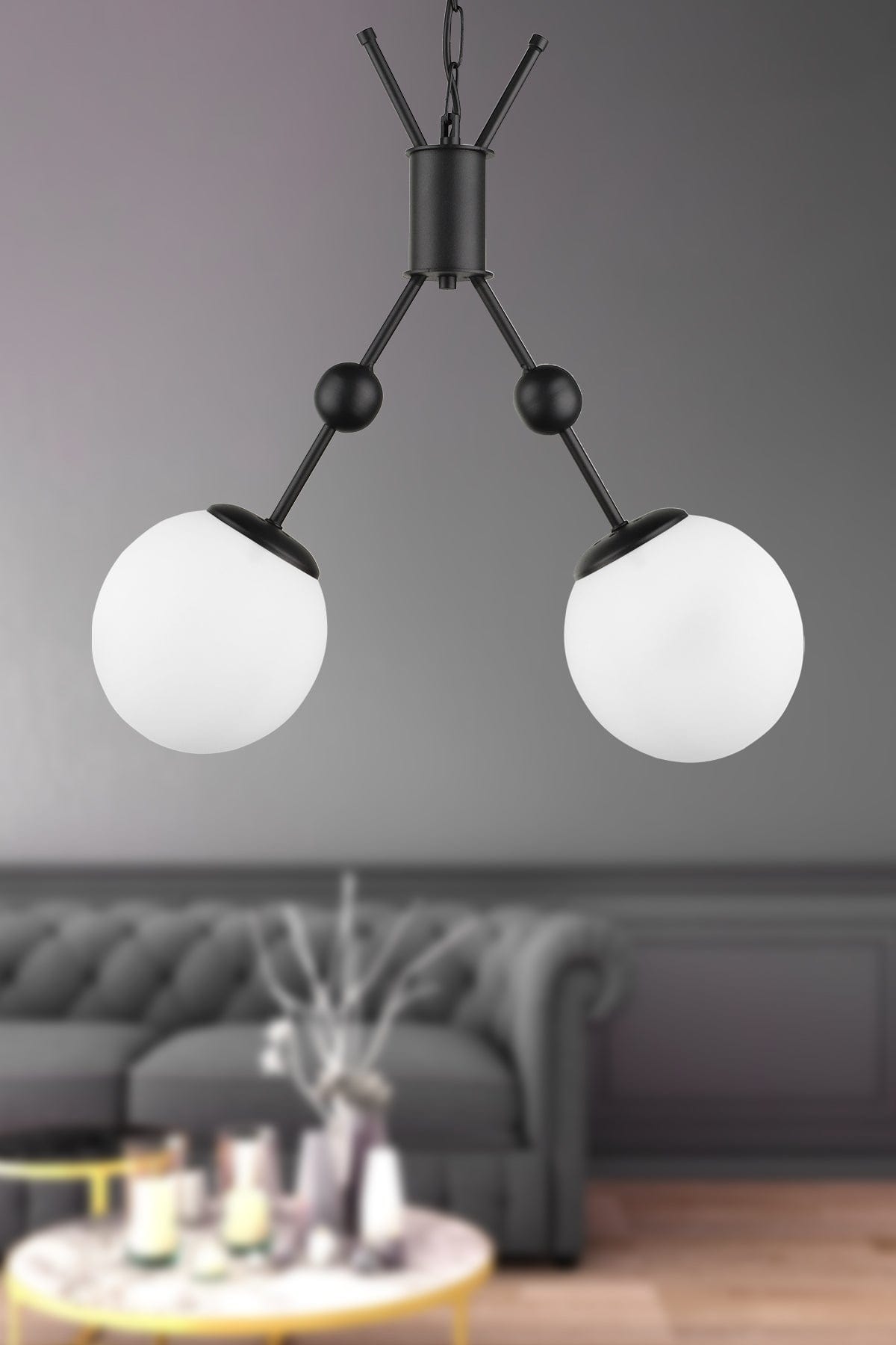 Oyo Lampada Delf Bianco e Nero