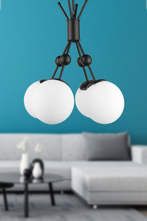 Oyo Lampada Delf Bianco e Nero