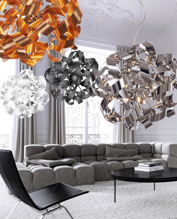 Azzarddo Lampada Delta AZ1692 Bianco