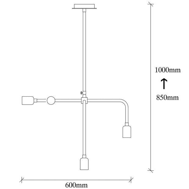Asir Lampada Denge 3431 Nero