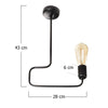 Asir Lampada Denge 3438 Nero