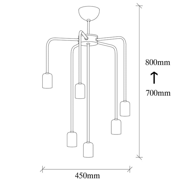 Asir Lampada Denge 3446 Nero