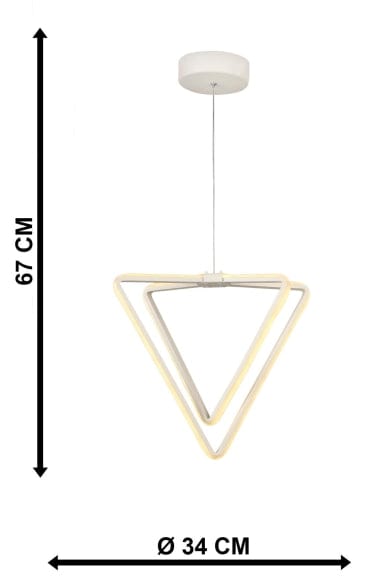 Oyo Lampada Denver Bianco