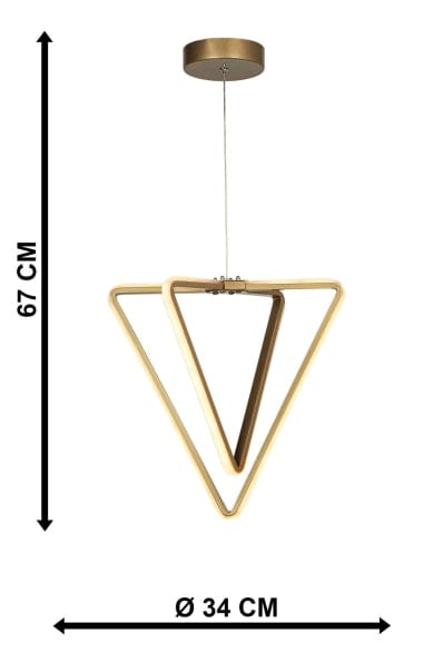 Oyo Lampada Denver Ottone