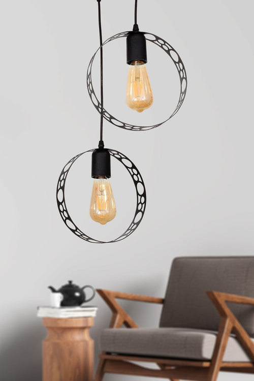 Oyo Lampada Desenli Nero