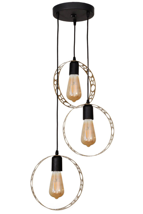 Oyo Lampada Desenli Ottone
