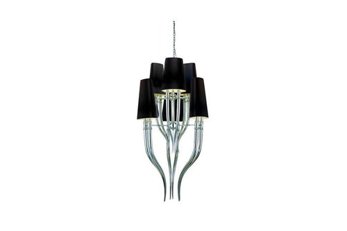 Azzarddo Lampada Diablo 3+3 AZ1417 Nero