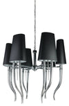 Azzarddo Lampada Diablo 6 Big AZ1390 Nero