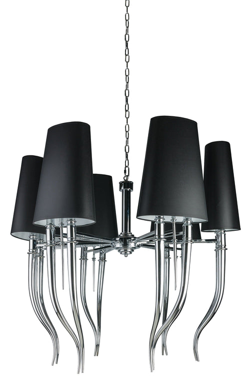 Azzarddo Lampada Diablo 6 Big AZ1390 Nero