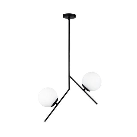 Oyo Lampada Diagonal Bianco e Nero