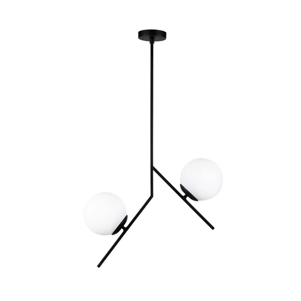 Oyo Lampada Diagonal Bianco e Nero