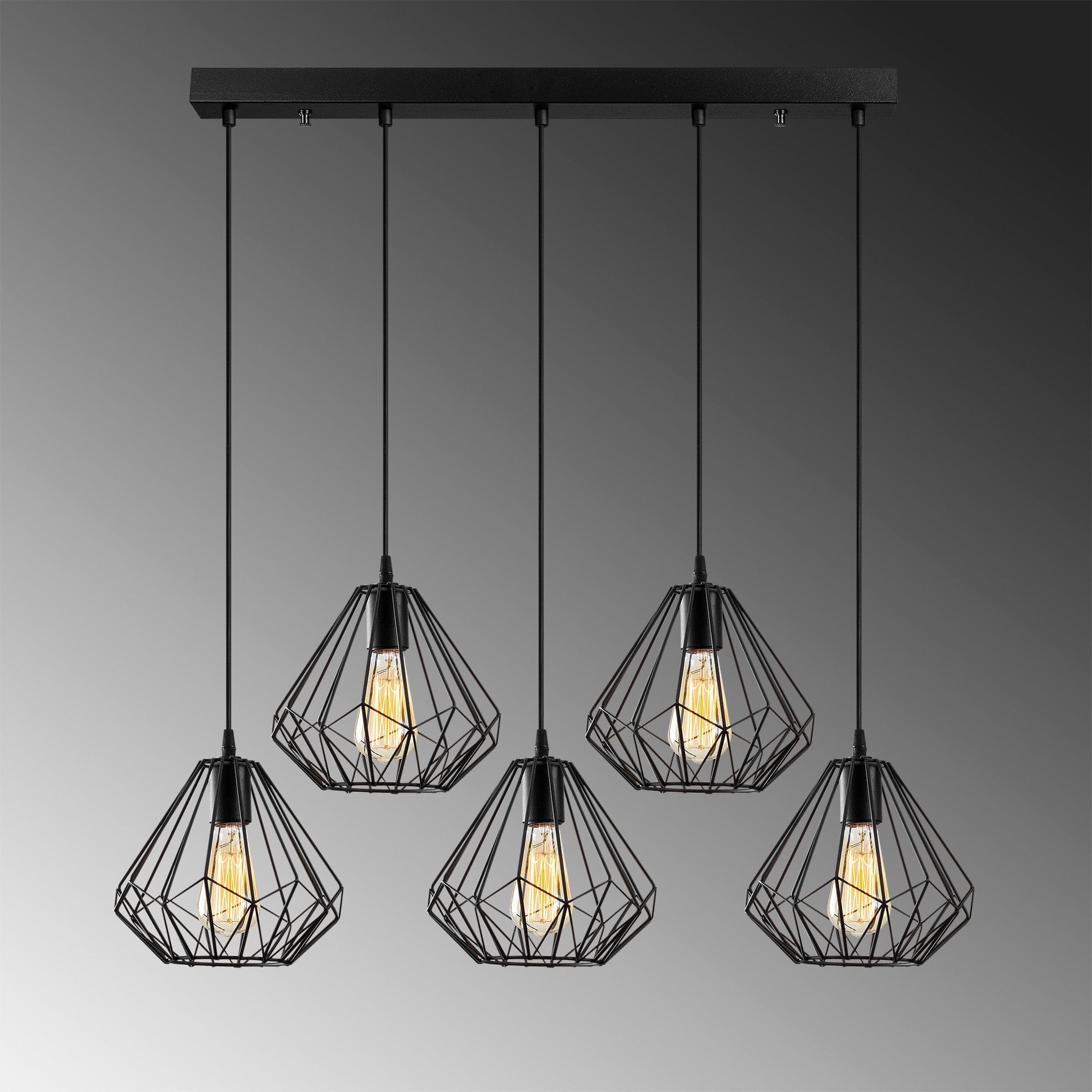 Asir Lampada Diamond 704-5S1 Nero