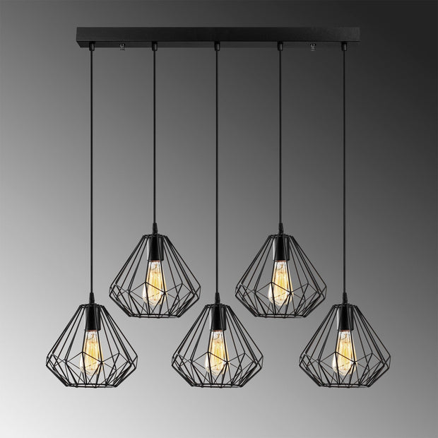 Asir Lampada Diamond 704-5S1 Nero