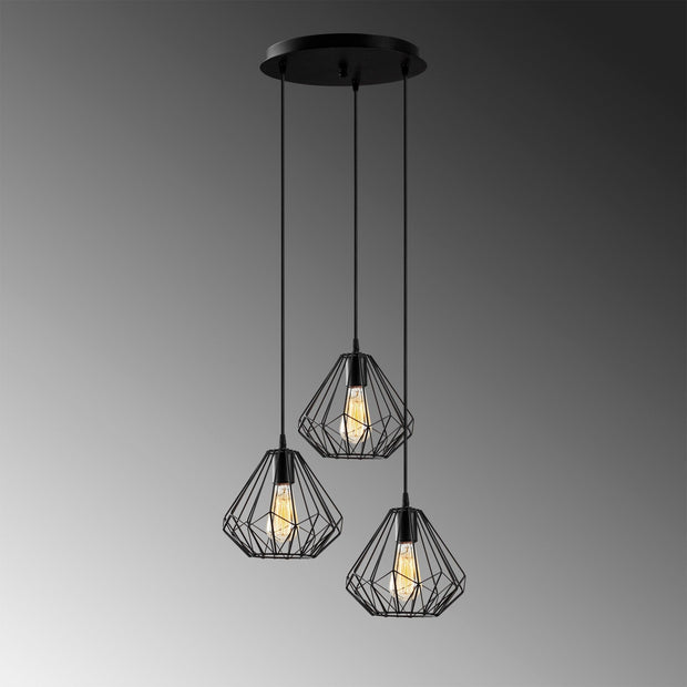 Asir Lampada Diamond 704-S2 Nero
