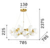 IdealLux Lampada Dna SP25 Bianco