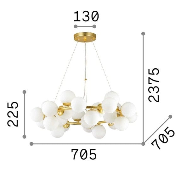 IdealLux Lampada Dna SP25 Bianco