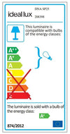 IdealLux Lampada Dna SP25 Bianco