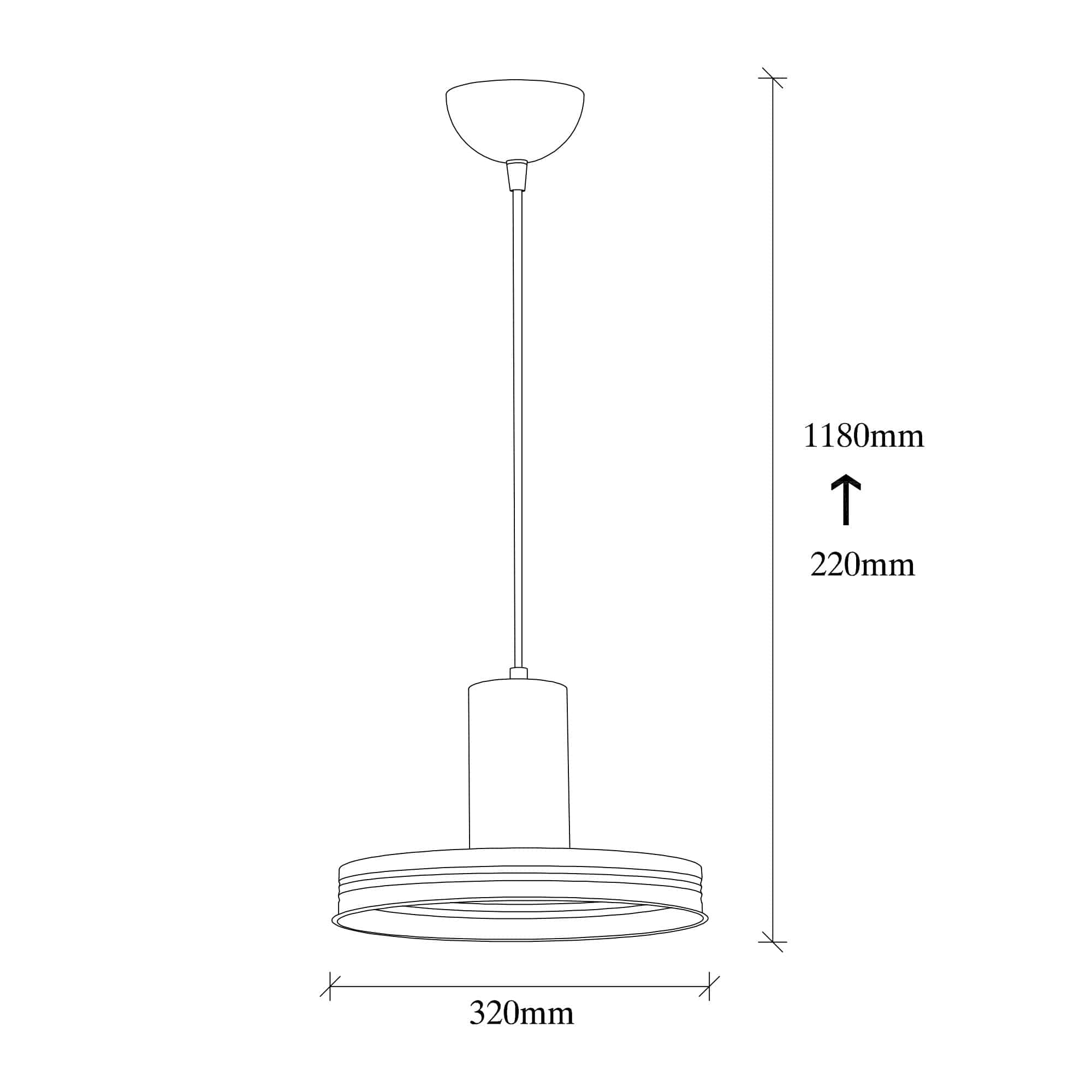 Asir Lampada Dodo 2521 Nero