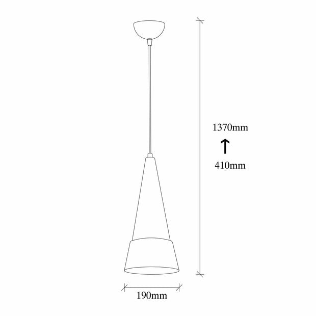 Asir Lampada Dodo 2531 Nero