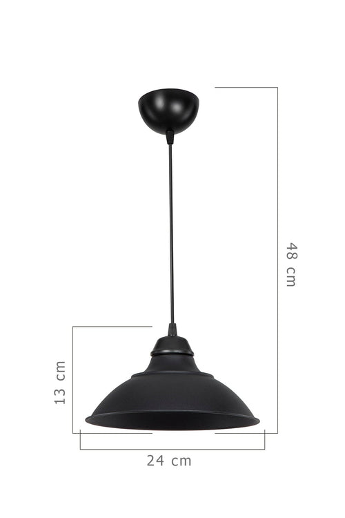 Oyo Lampada Doha Nero