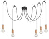 RabaLux Lampada Dollien 72075 Nero