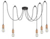 RabaLux Lampada Dollien 72075 Nero