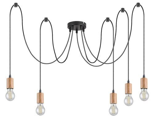 RabaLux Lampada Dollien 72075 Nero