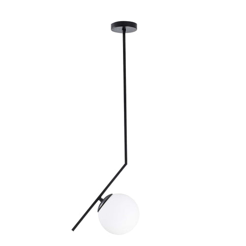 Asir Lampada Dolunay 143-AV Nero