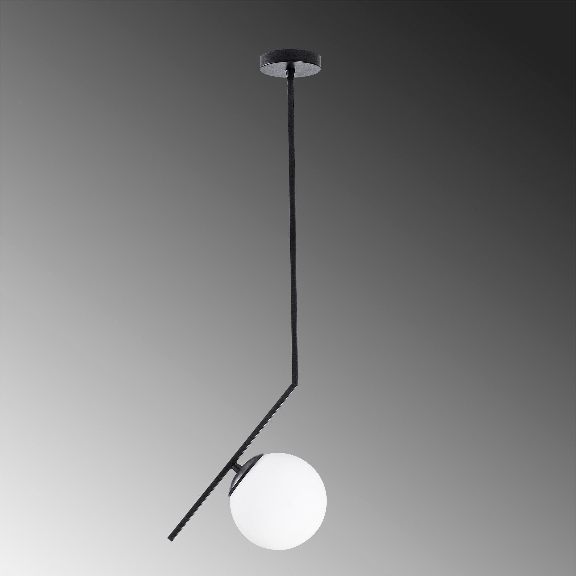 Asir Lampada Dolunay 143-AV Nero