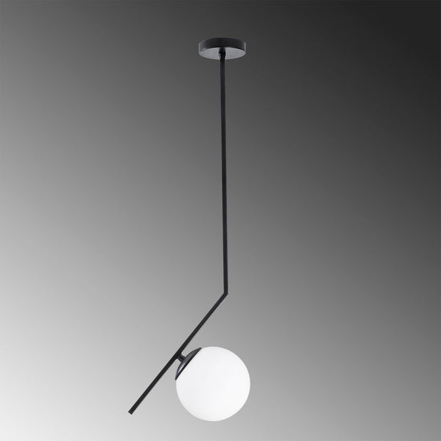 Asir Lampada Dolunay 143-AV Nero