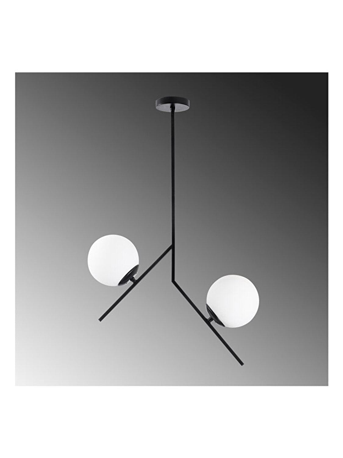 Asir Lampada Dolunay 144-AV Bianco e Nero