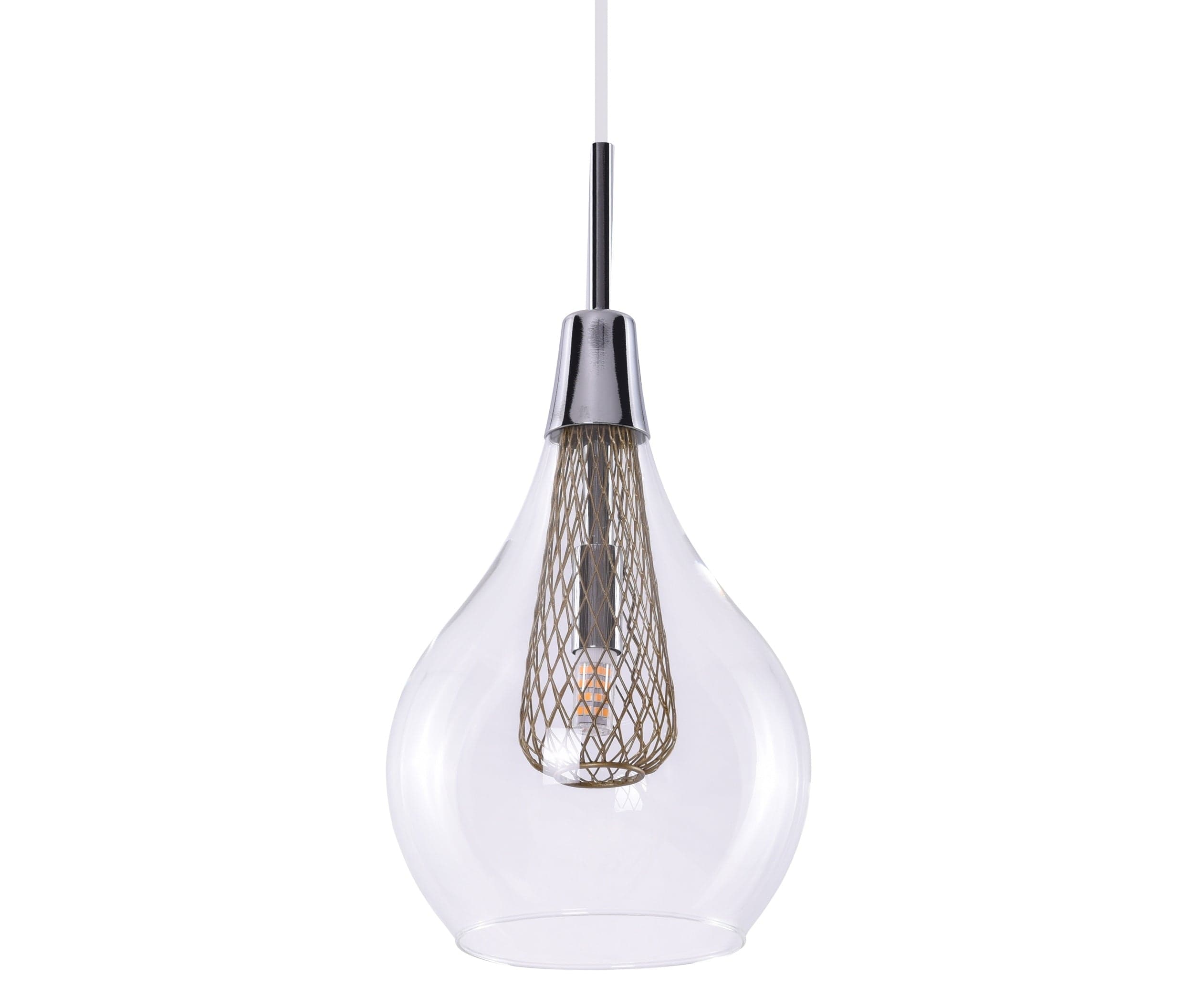 Azzarddo Lampada Elektra 1 AZ1687 Cromo