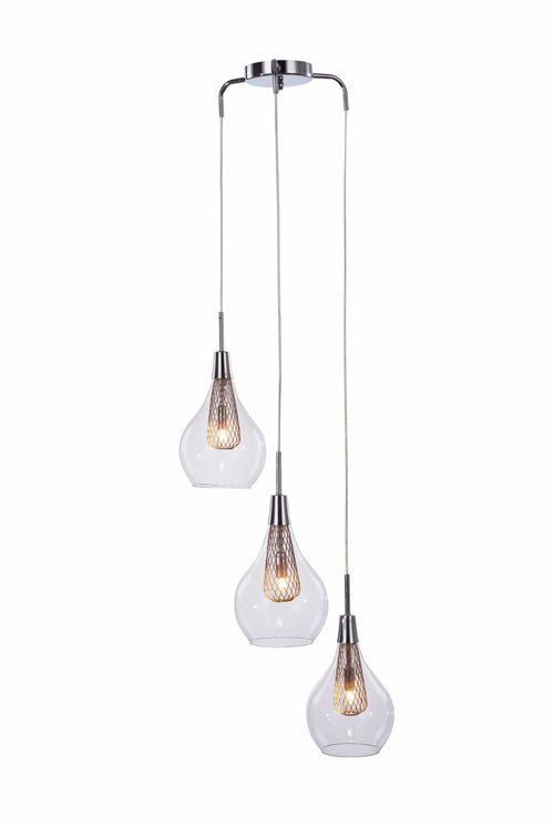 Azzarddo Lampada Elektra 3 AZ1688 Cromo