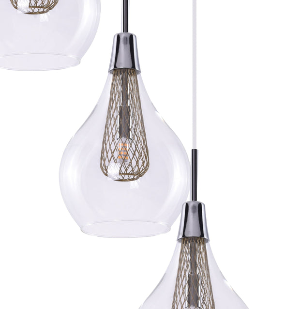Azzarddo Lampada Elektra 3 AZ1688 Cromo