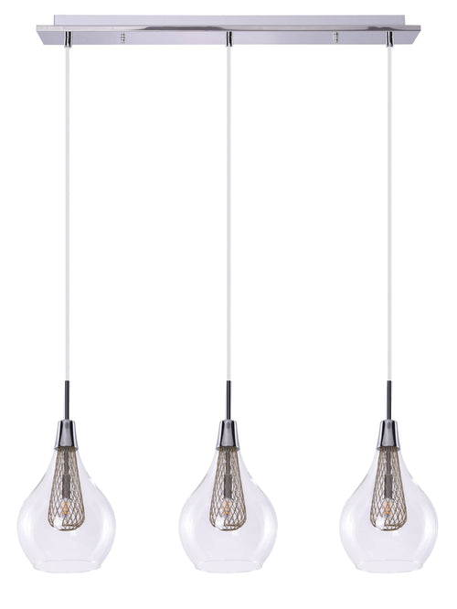 Azzarddo Lampada Elektra 3 Line AZ1689 Cromo