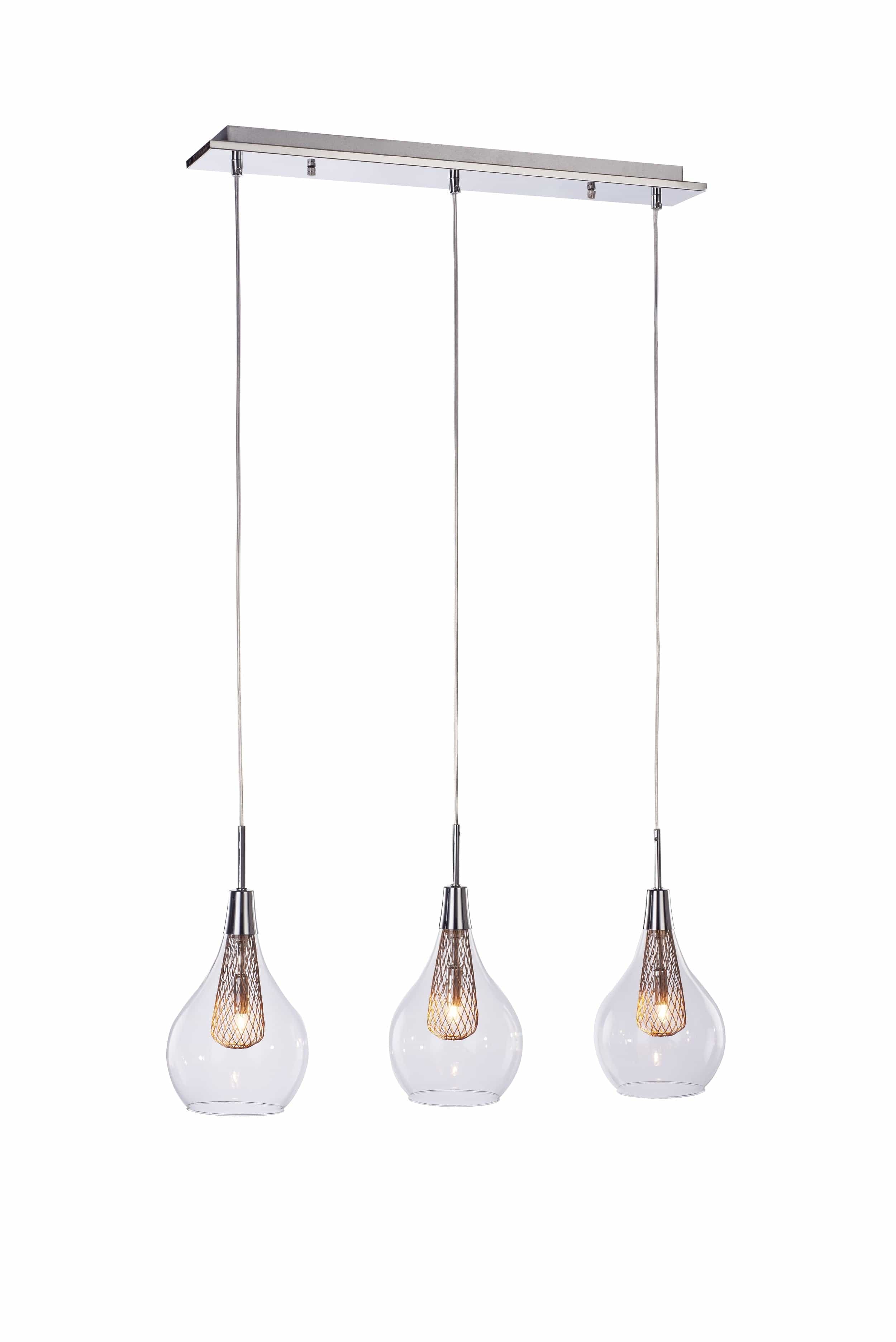 Azzarddo Lampada Elektra 3 Line AZ1689 Cromo