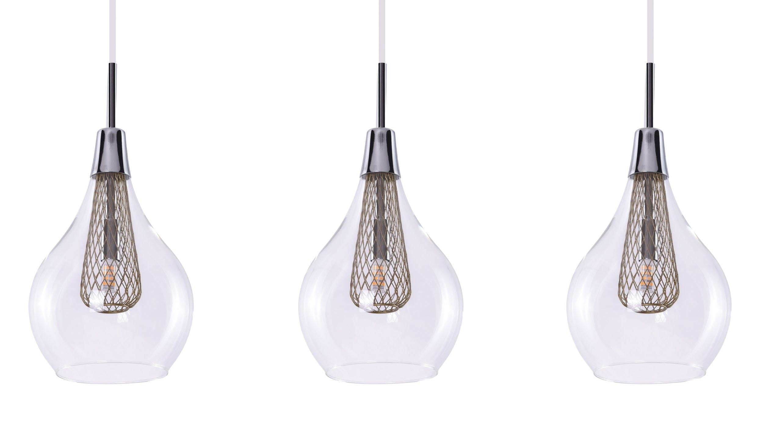 Azzarddo Lampada Elektra 3 Line AZ1689 Cromo