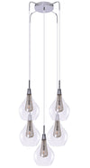 Azzarddo Lampada Elektra 5 AZ1690 Cromo