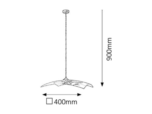 RabaLux Lampada Elina 3694 Bianco