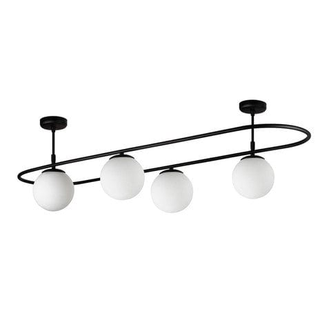 Oyo Lampada Elips Bianco e Nero
