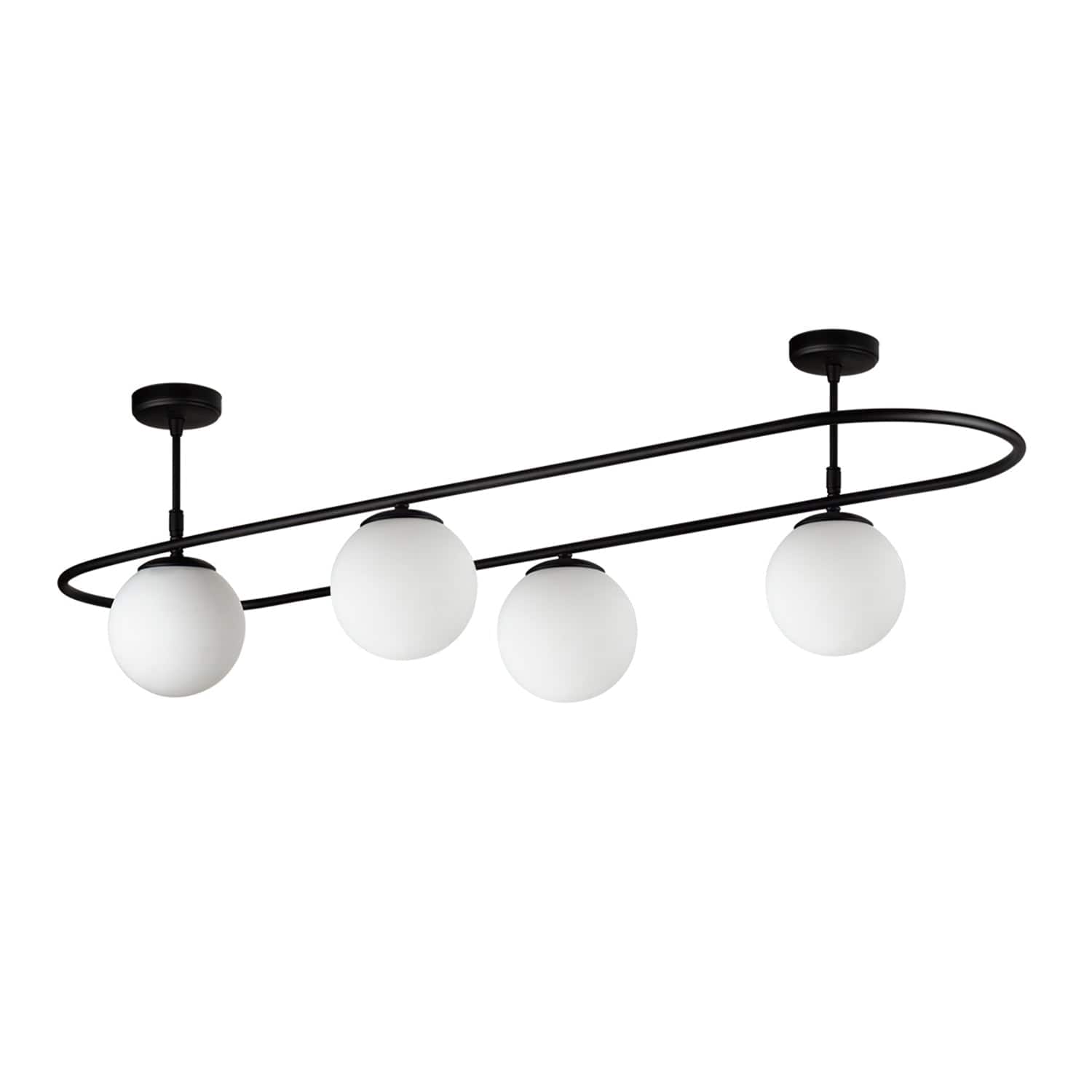 Oyo Lampada Elips Bianco e Nero