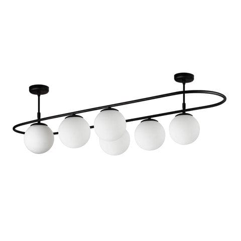 Oyo Lampada Elips Bianco e Nero