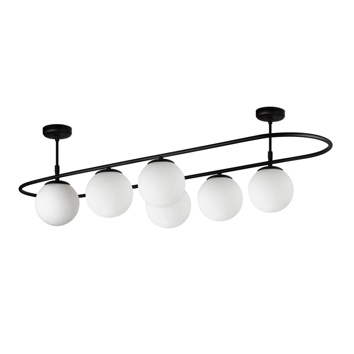 Oyo Lampada Elips Bianco e Nero