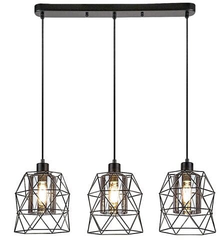 RabaLux Lampada Emrys 72113 Nero