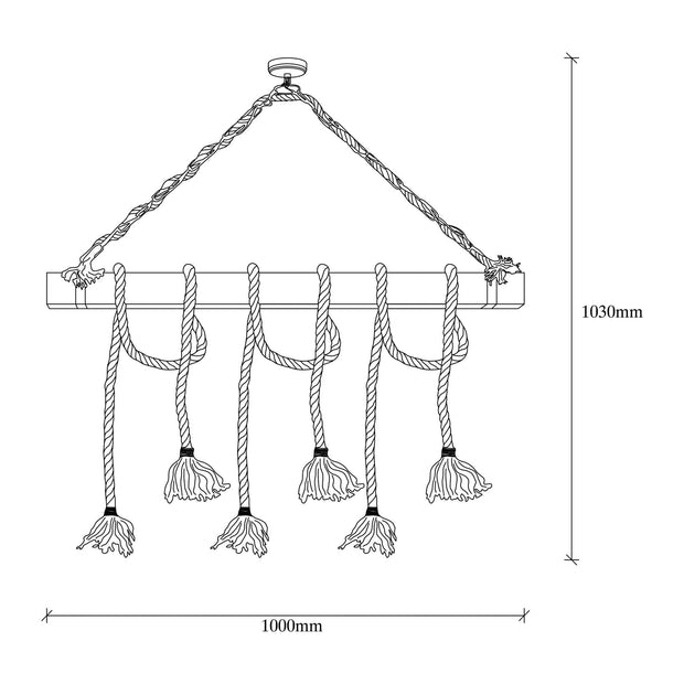 Asir Lampada Erebos 104-AV Naturale