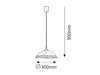 RabaLux Lampada Etrusco 7652 Bronzo