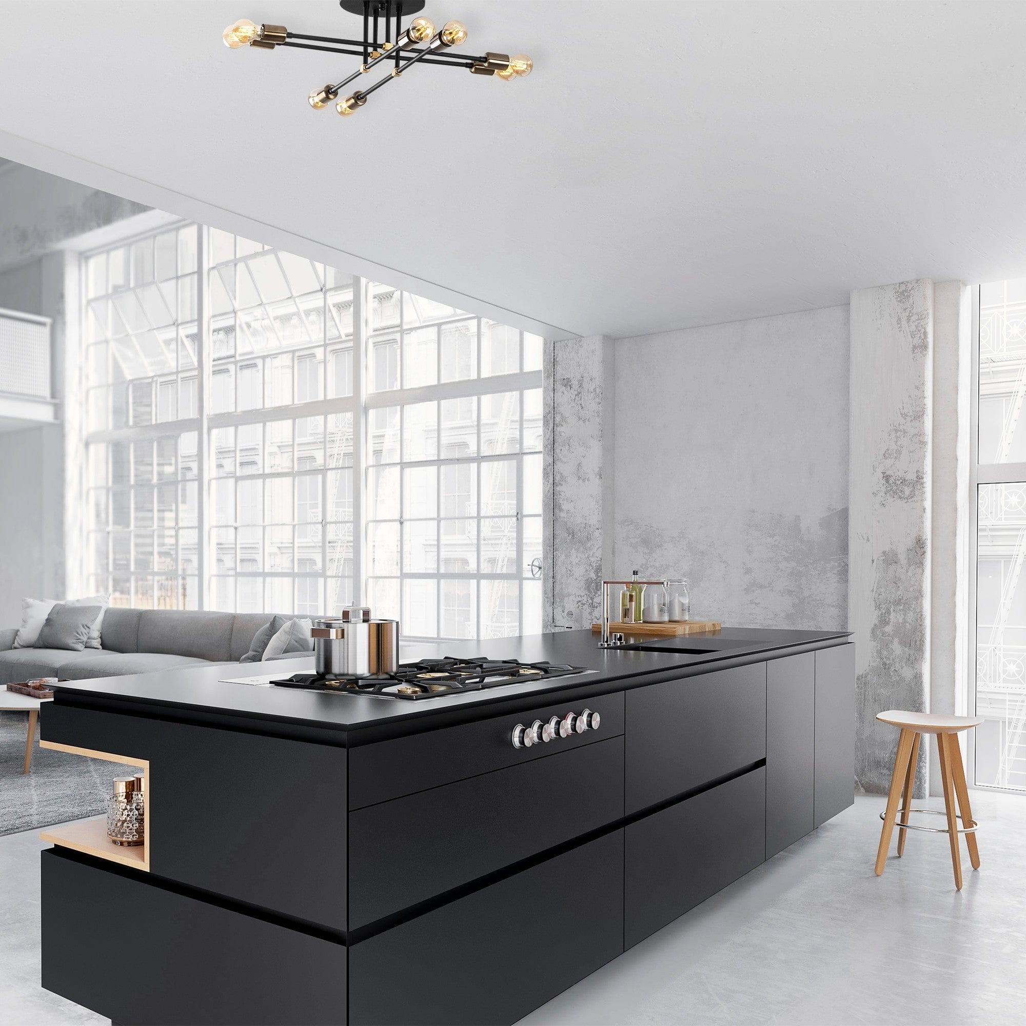 Asir Lampada Exhaust 1322 Nero